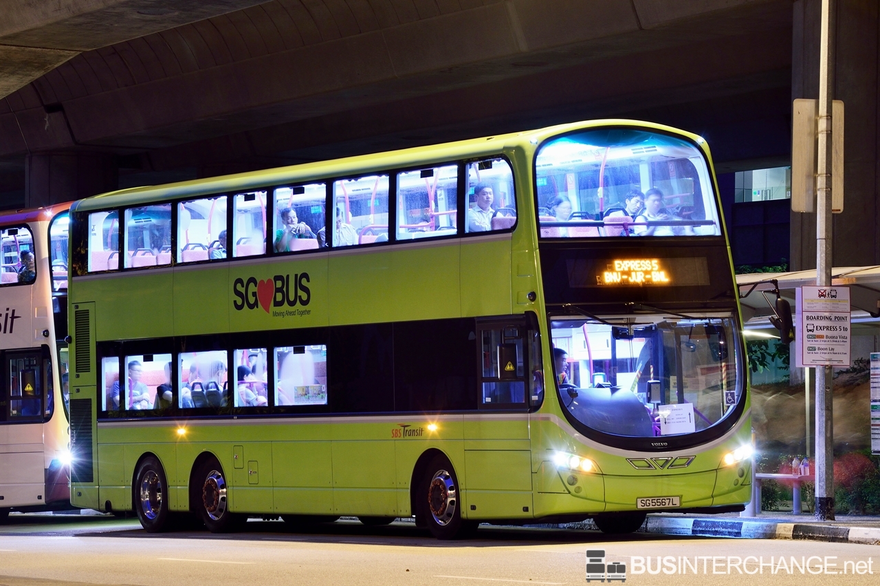 Volvo B9TL (SG5567L - Express 5)